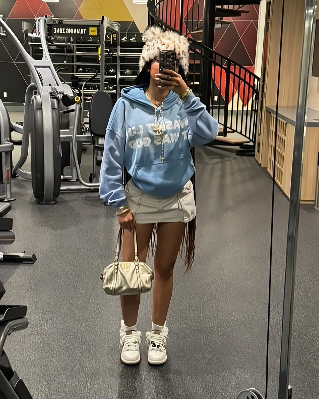 PALATIAL IWLIWG HOODIE - BLUE