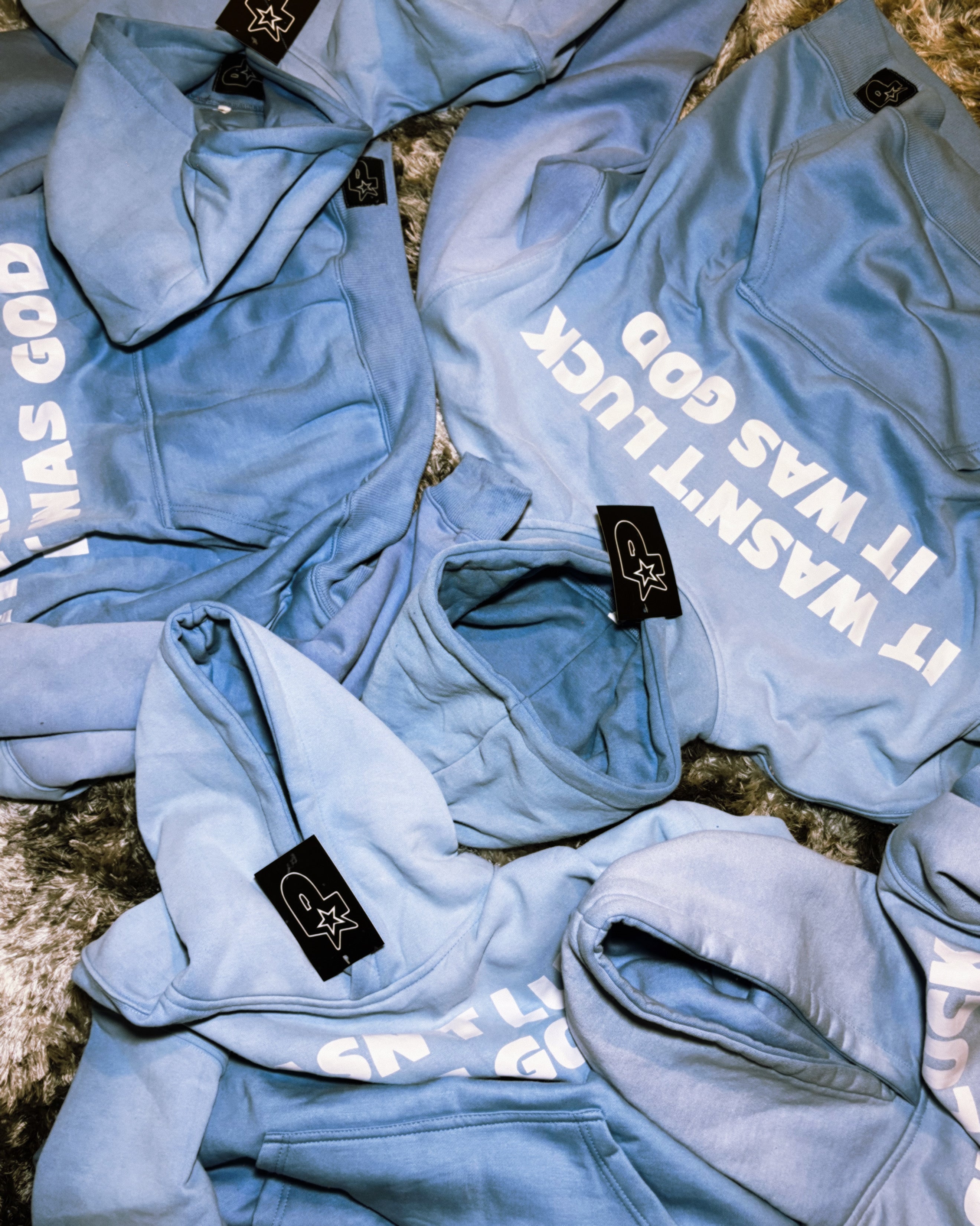 PALATIAL IWLIWG HOODIE - BLUE