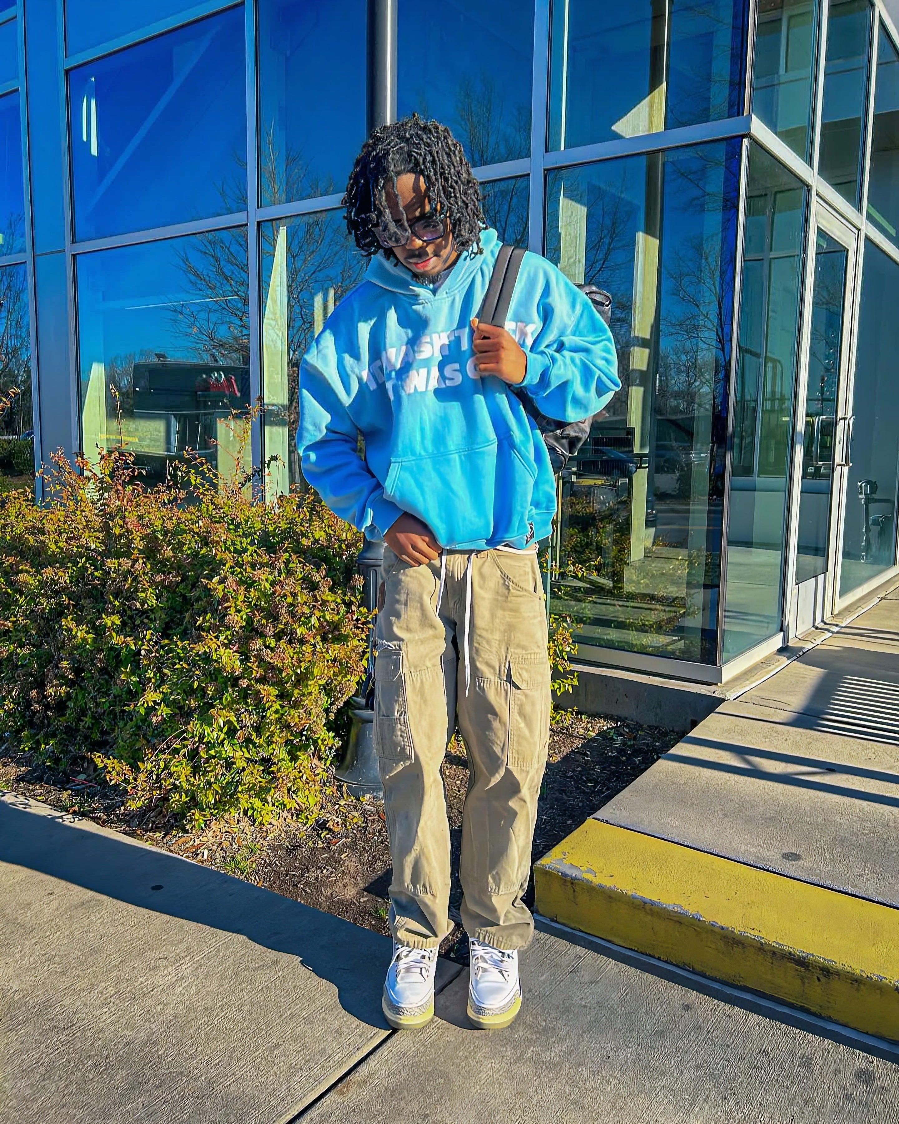 PALATIAL IWLIWG HOODIE - BLUE